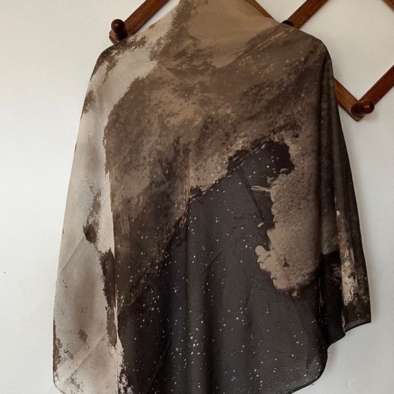 [ Preloved Like New ] Cloudy Scarf - MINIMSLM