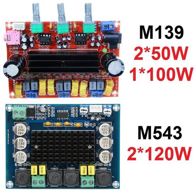 Kit Power Amplifier Class D TPA3116D2 2.1 2x50W+100W TPA3116 D2 2x50W