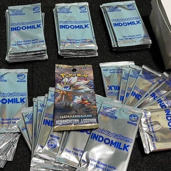 pokemon card set indomilk