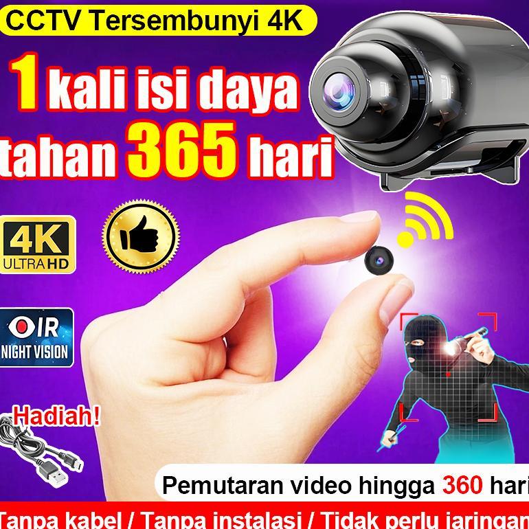 [ Tidak perlu Wi-Fi ] kamera cctv mini sambung ke hp kamera mini tersembunyi konek ke hp kamera 360 