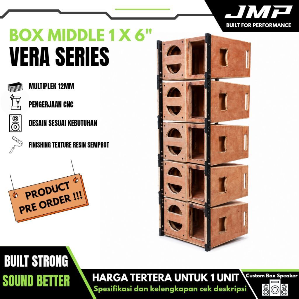 box middle vera 6 inch