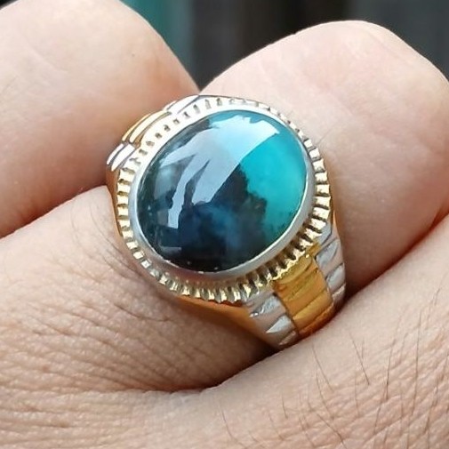 cincin bacan kembang kristal kantoran natural