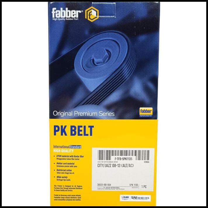 HOT DEAL FANBELT 5PK1135 FABBER 