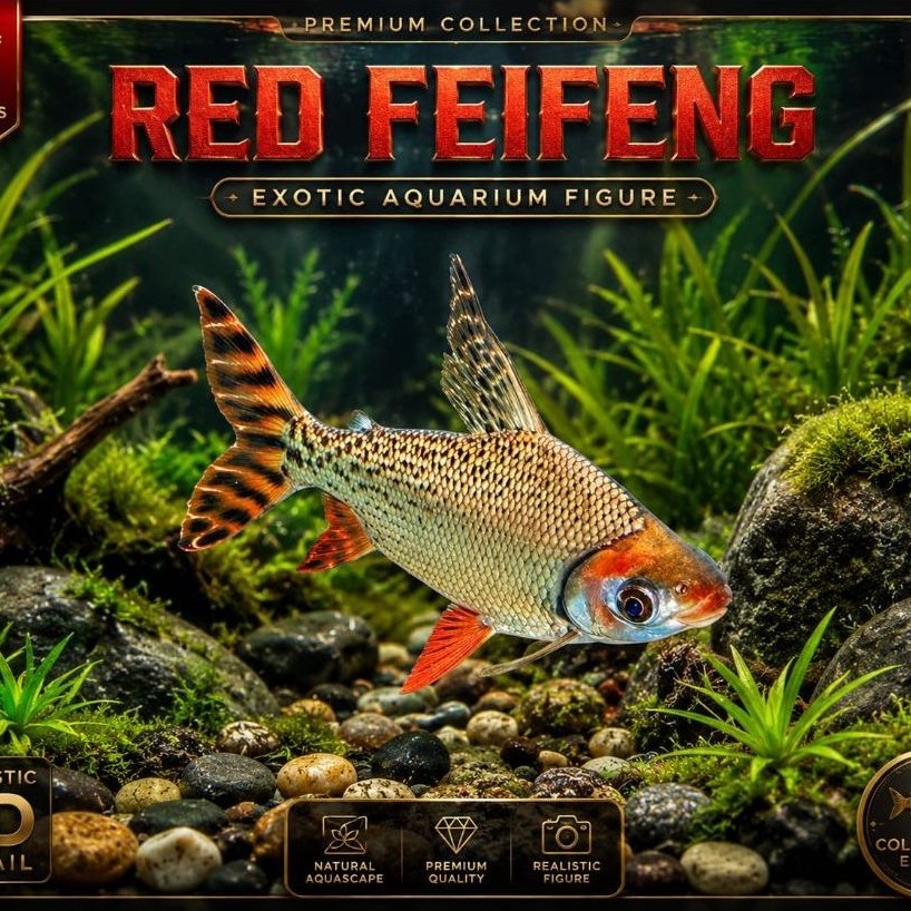 Red Fei Feng / Hiasan / Pembersih Lumut