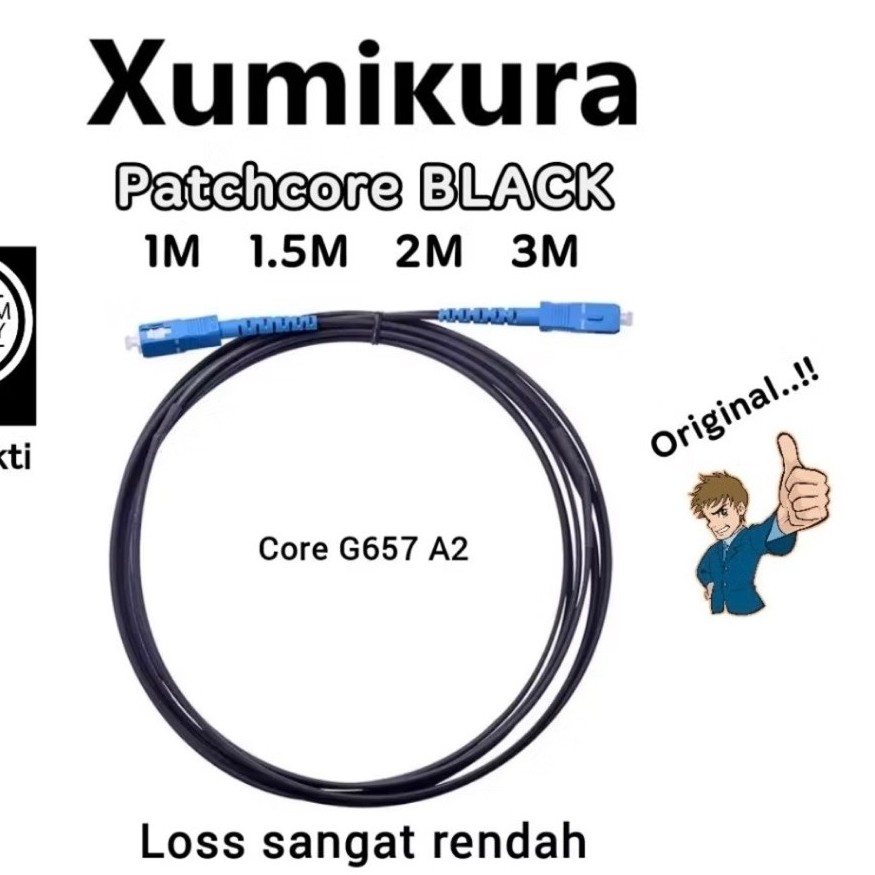 XUMIKURA Patchcore Black 2mm