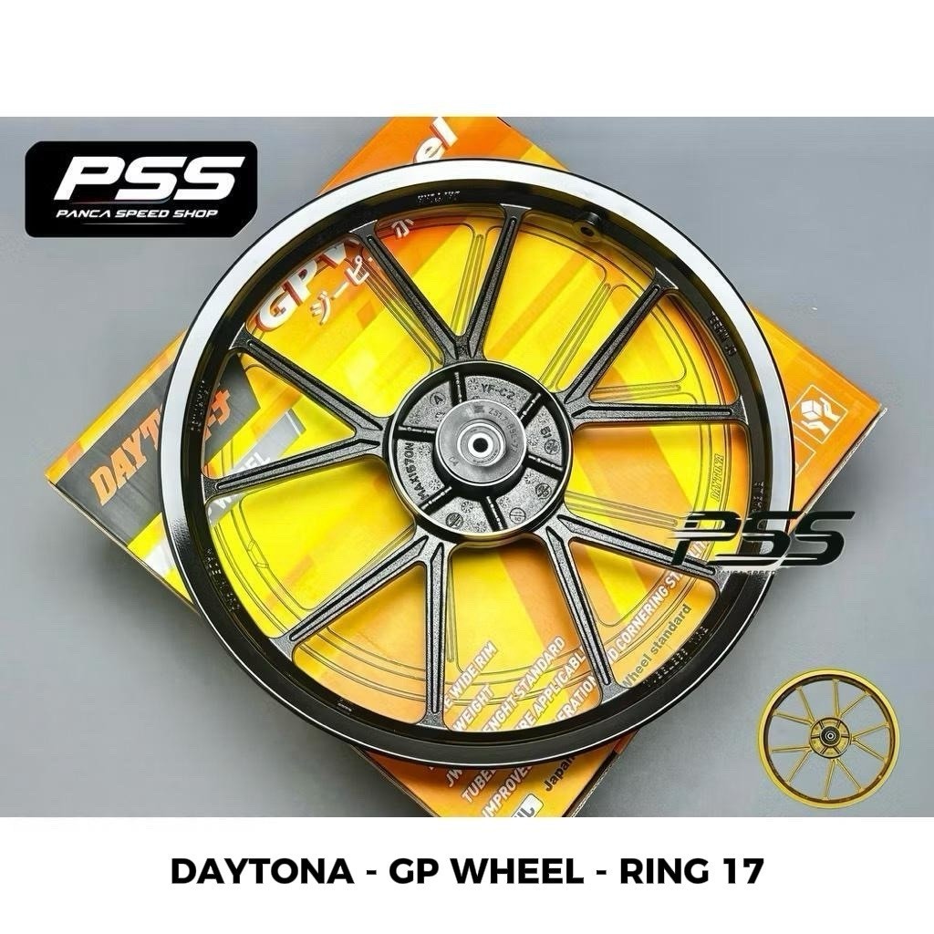 VELG DAYTONA GP WHEEL JUPITER Z F1ZR VELG DAYTONA RACING 160/185 RING 17