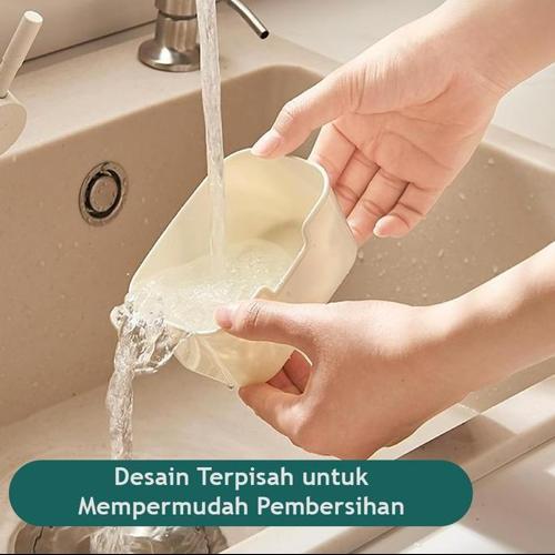 Qiek Kotak Penyimpanan Kulkas Kontainer Kulkas Food Kontainer Kotak Penyimpanan Kulkas Akrilik Sekat