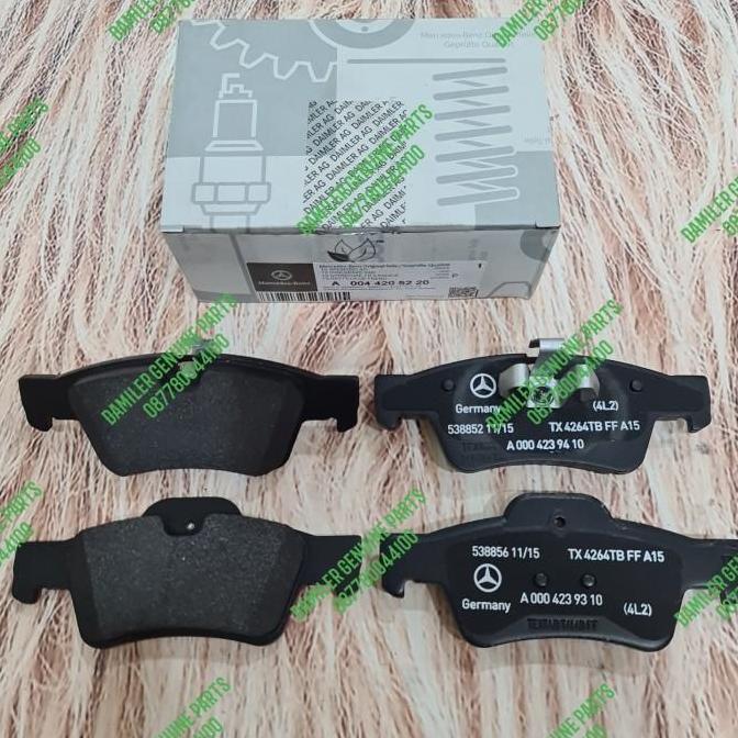 KAMPAS REM BELAKANG W251 R280 W164 A0044205220 BRAKE PADS REAR W251 TERBAIK