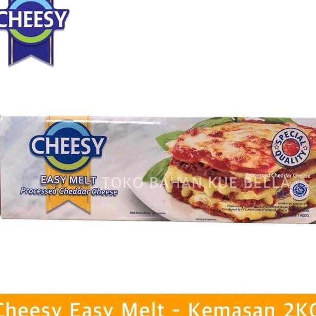 Keju Cheesy Easy Melt 2Kg Qui Melt Cheese