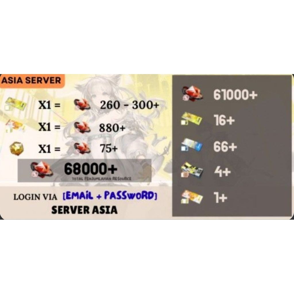 Akun Reroll Arknights Endfield - 1