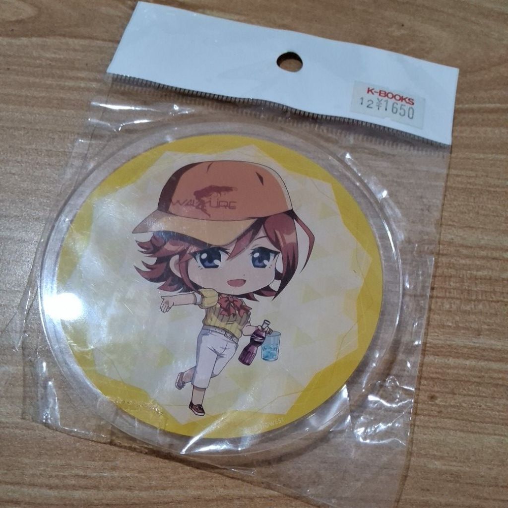 Official Acrylic Coaster Macross Delta Walkure Kaname Buccaneer Chibi