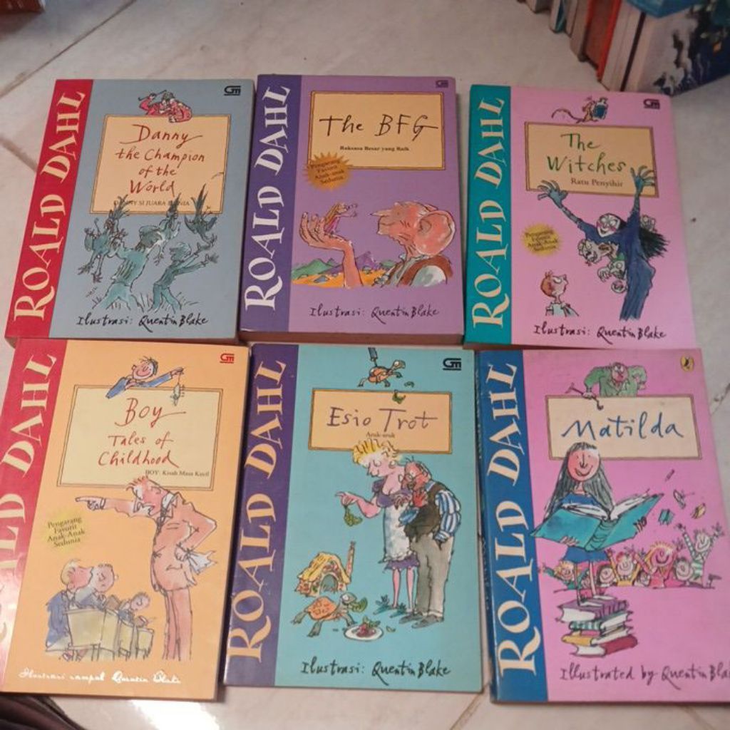 BUKU NOVEL ROALD DAHL. MATILDA