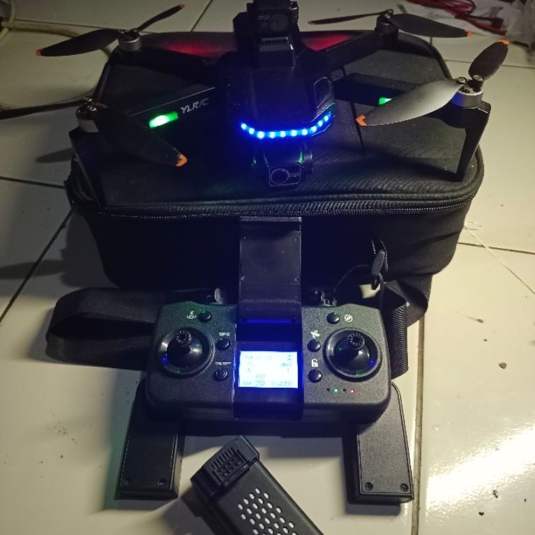 Drone S135 gps 3 exis gimbal dpt 2 baterai
