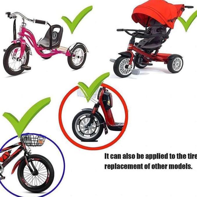 Promo Ban Dalam Sepeda Elektrik Skuter 10X2.5 10X2.125 Ban Dalam Hoverboard Keseimbangan Diskon