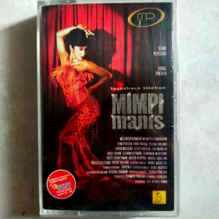 kaset pita SOUNDTRACK SINETRON MIMPI MANIS