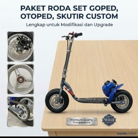 Paket goped otoped ORIGINAL Tanpa mesin