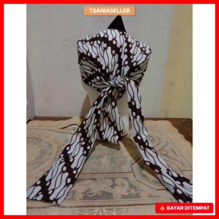 Iket Kepala Sunda Motif Lereng - Blangkon Sunda Dan Jawa Motif Lereng - Termurah Udeng Lereng Barong