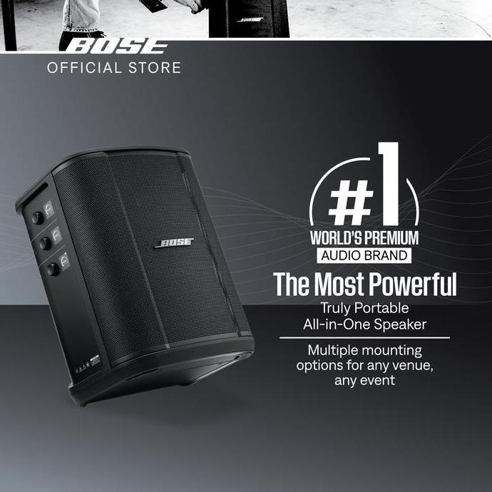 Allingroupsemesta - Bose S1 Pro+ Portable Bluetooth Wireless Karaoke Party Speaker System