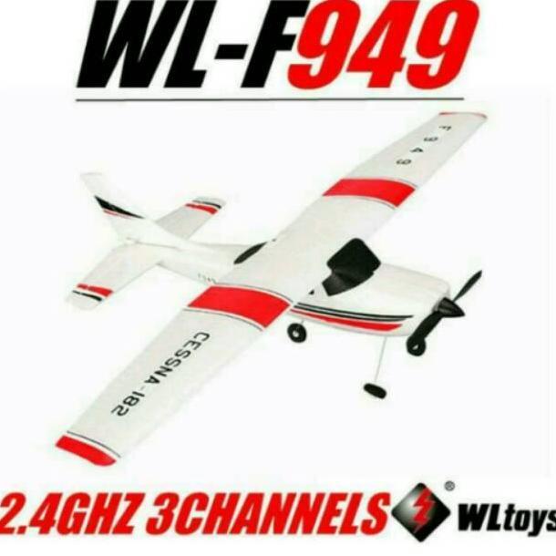 Rc Plane Rc Pesawat Cessna-182 Cesna Wltoys F949 F 949 Fixed Wings Rc Kapal Terbang Rc Kapal Murah R