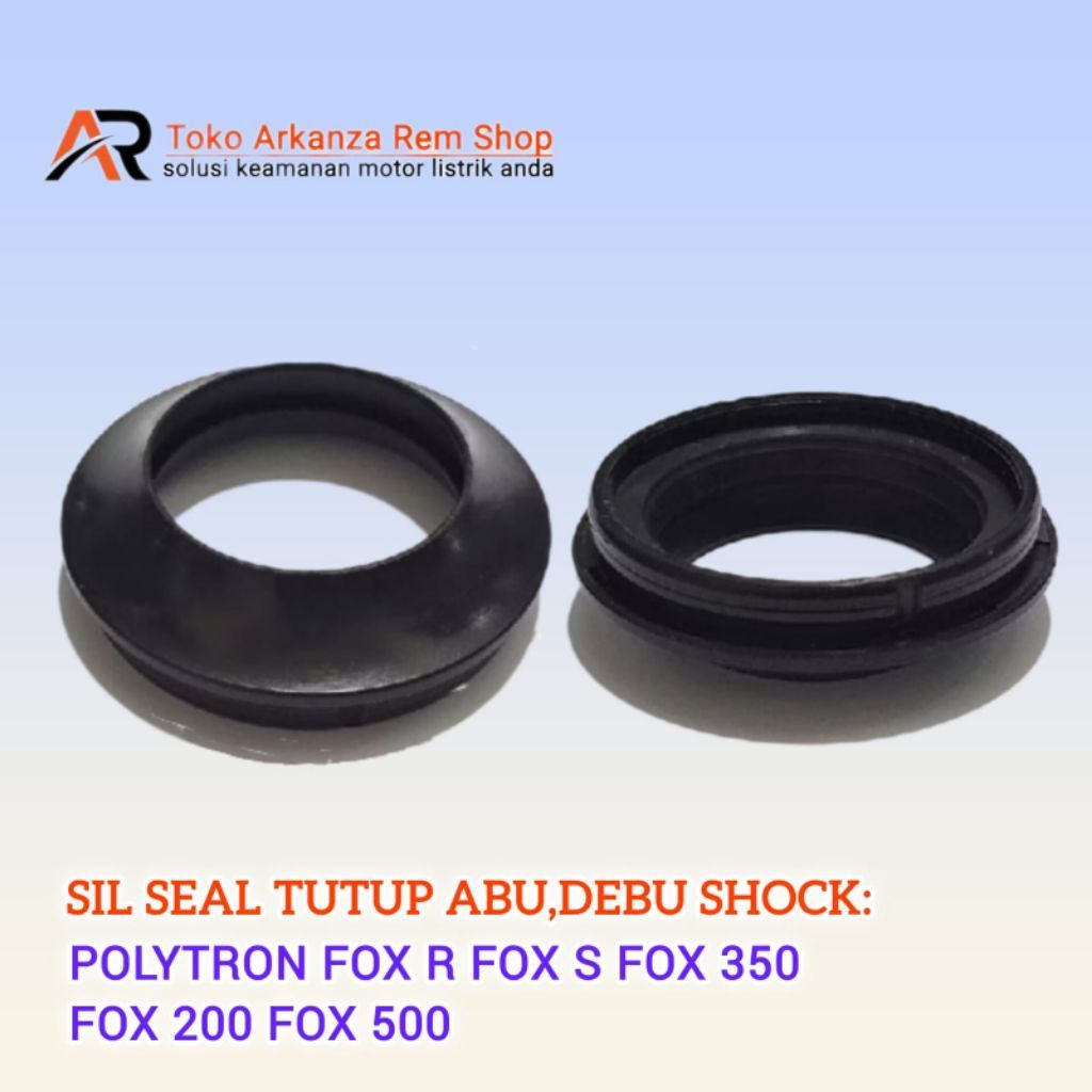 Sil Seal Tutup Debu Shock Abu Shock Depan Motor Listrik Polytron Fox R Fox S Fox 200 Fox 350 Fox 500