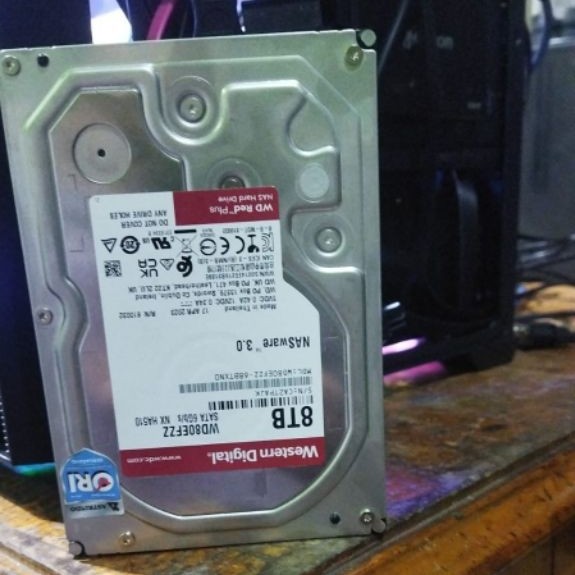 HARDISK 8 TB WD RED