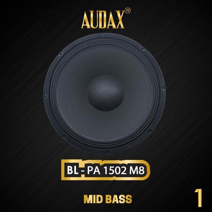 Allingroupsemesta - Audax - Speaker Pasif 15" Bell BL-PA 1502 M8 Mid & Bass Transducers