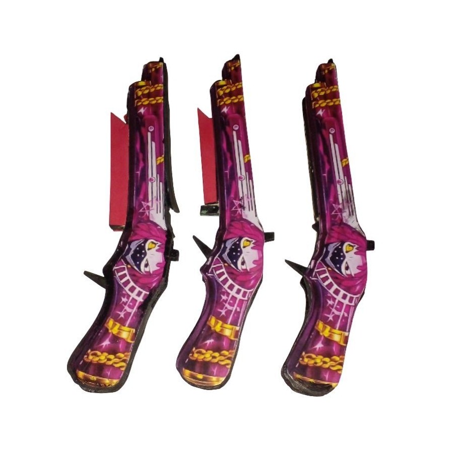 Mainan tembakan kayu SG Rapper dengan 3 varian (laser,kokang dan biasa)