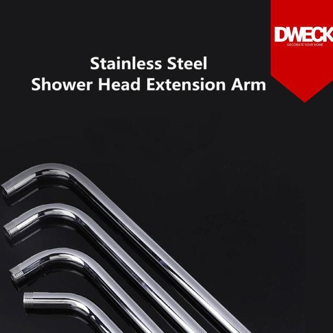 Pipa Wall Shower / Pipa Shower Mandi Dinding 40 CM