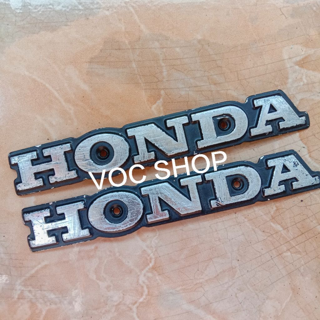 Honda CG110 CG125 CG 110 125 Emblem Logo Simbol Tangki Original Bekas