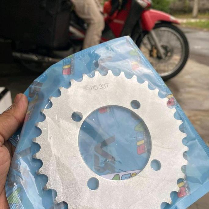 GEAR BELAKANG YAMAHA 415/428 UK 30-38 RXZ RXKING JUPITER FIZR Motorcycle Tromol