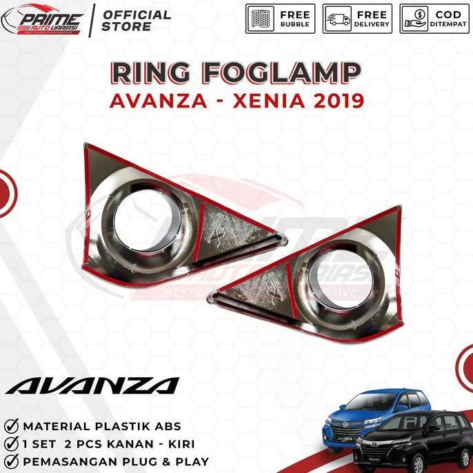 Cover Foglamp Ring Foglamp Avanza Xenia 2019 Chrome