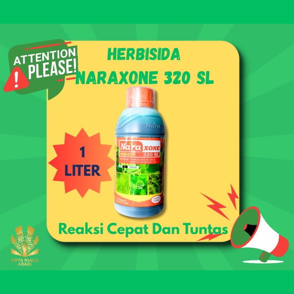 Herbisida Kontak NARAXONE 320 SL, 1 Liter
