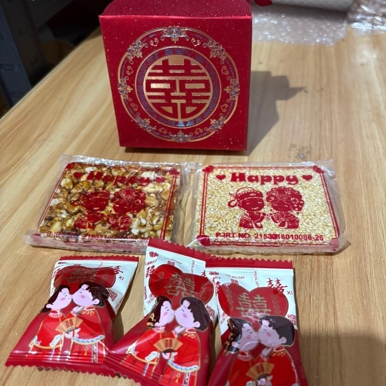 Hampers sangjit / permen sangjit / souvenir sangjit / hampers sangjit permen