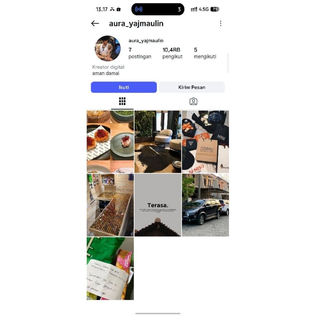 AKUN IG 10K FOLL MURAH AKUN IG INDONESIA AKUN MURAH AKUN INDO MURAH
