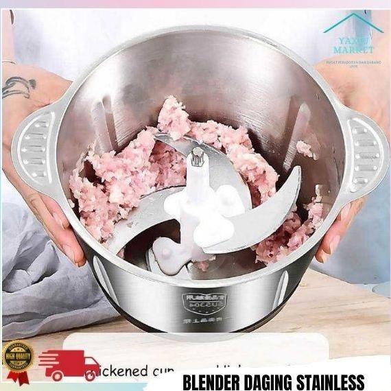 PENGGILING BUMBU DAGING MEAT GRINDER FOOD CHOPPER STAINLESS SX685