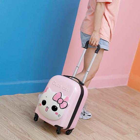 TAS ANAK/ TAS TROLLY/TAS SEKOLAH/ Koper Anak Roda 4 Tas Troli