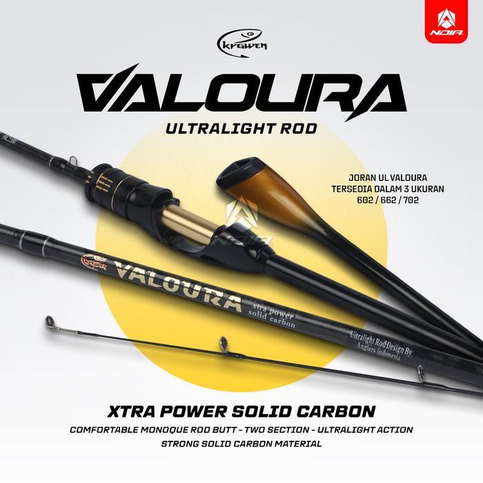 Joran UL VALOURA Ultralight Series Solid Carbon - 602UL