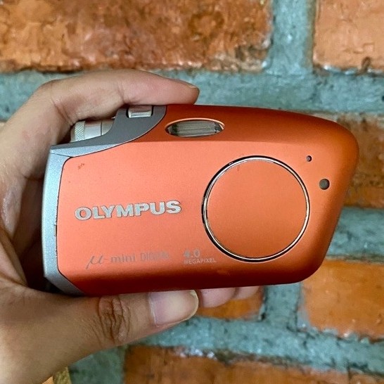 olympus mju mini digicam 4mp lowpixel