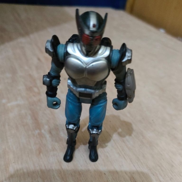 Action Figure Kamen Rider Ryuki Blank Series Dragon Knight Jadul original Bandai