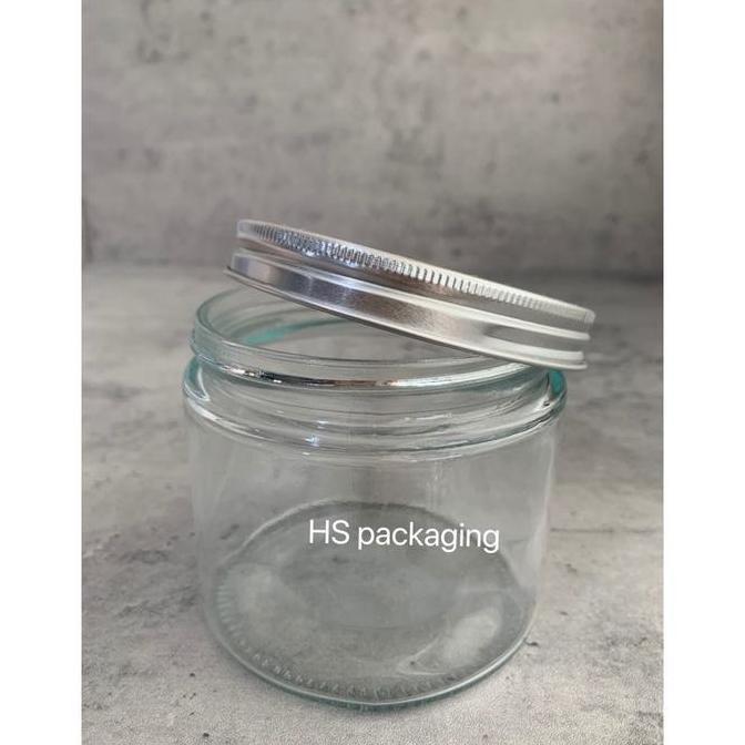 (Best) 400ml TOPLES KACA / JAR KACA / GLASS JAR 400 ml