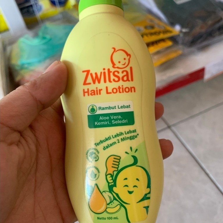 zwitsal hair lotion.