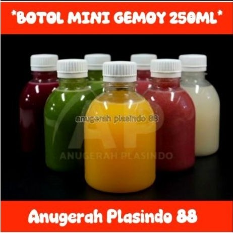 BOTOL MINI GENDUT 250 ML 1 BAL ISI 107 PCS INSTANT