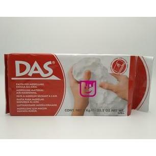 DAS MODELLING CLAY WHITE - TERACOTA 1000GR / DAS CLAY PUTIH / DAS CLAY COKLAT / TANAH LIAT (1 KILO) 