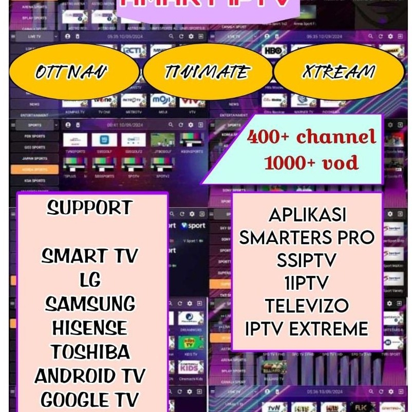 IPTV M3U Smart TV Player