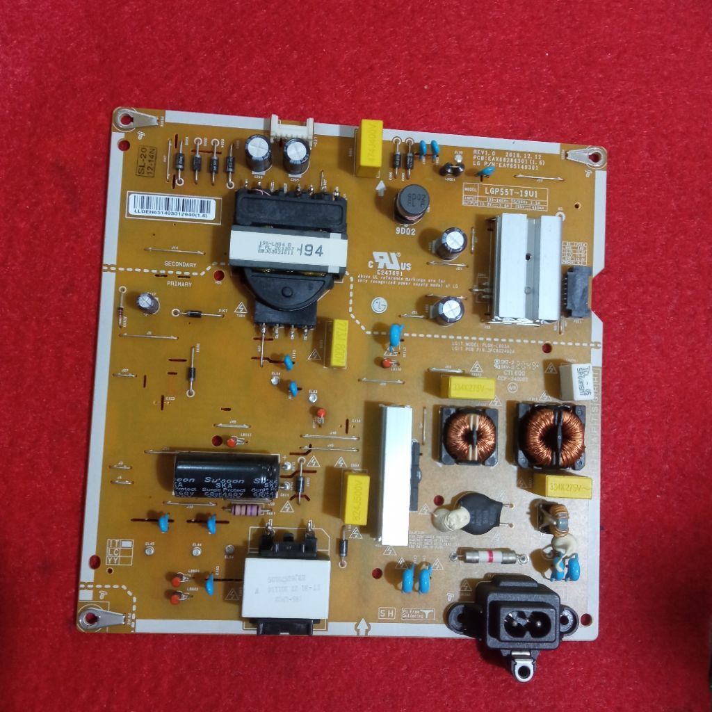 POWER SUPPLY LG 55UN7300PTC 55UN7300 / PSU REGULATOR / MESIN TV LG 55UN7300 PTC