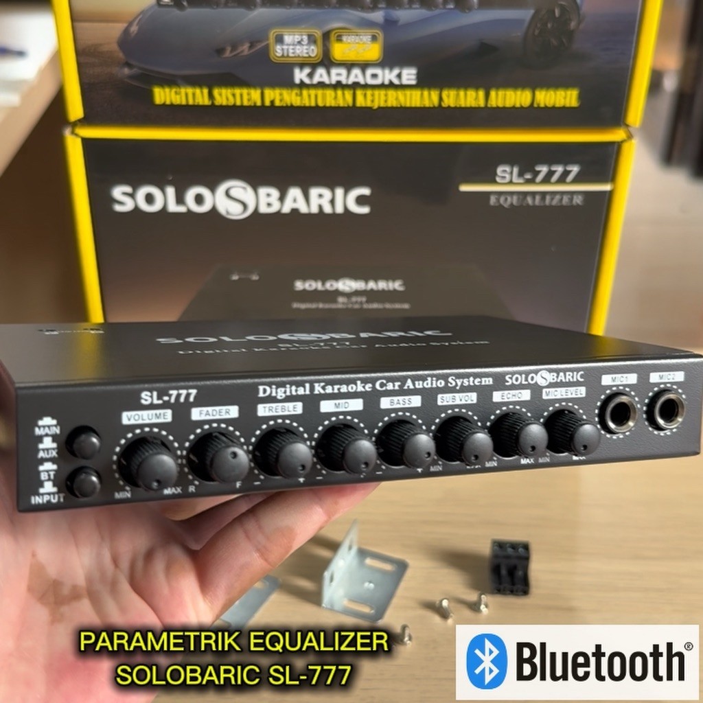 PARAMETRIK SOLOBARIC EQUALIZER BLUETOOTH Parametrik Bluetooth Equalizer SOLO BARIC EQ