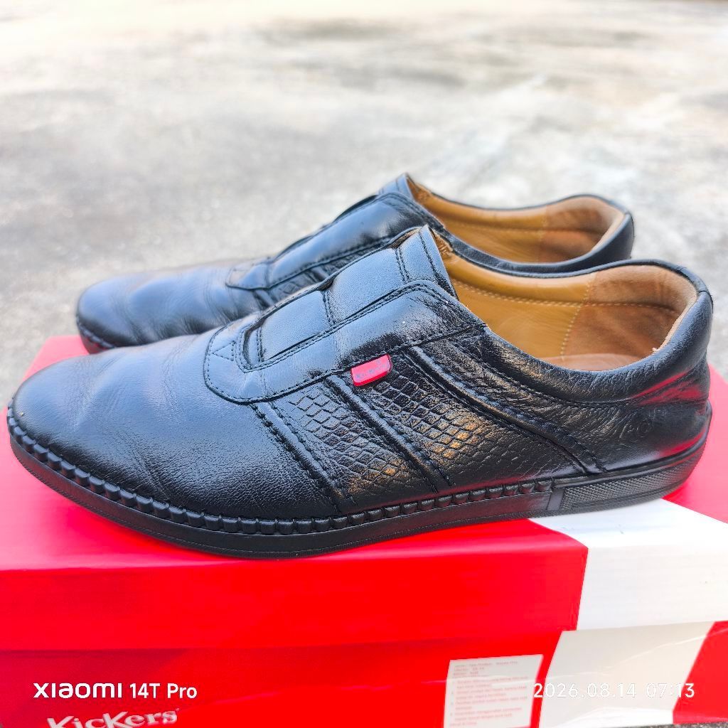 Sepatu Kickers 3312 Kulit Original 100% Nomor 40, Kondisi Second berkualitas