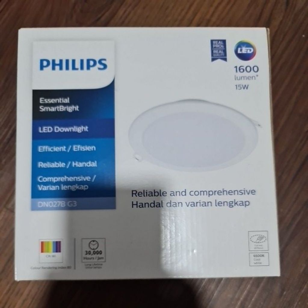 Lampu Downlight PHILIPS 15 watt - DN027B G3 1600 Lumen