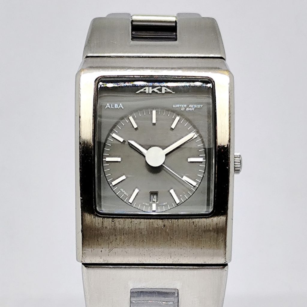 Jam Tangan Alba AKA Tank Vintage Rare 90s Second Original