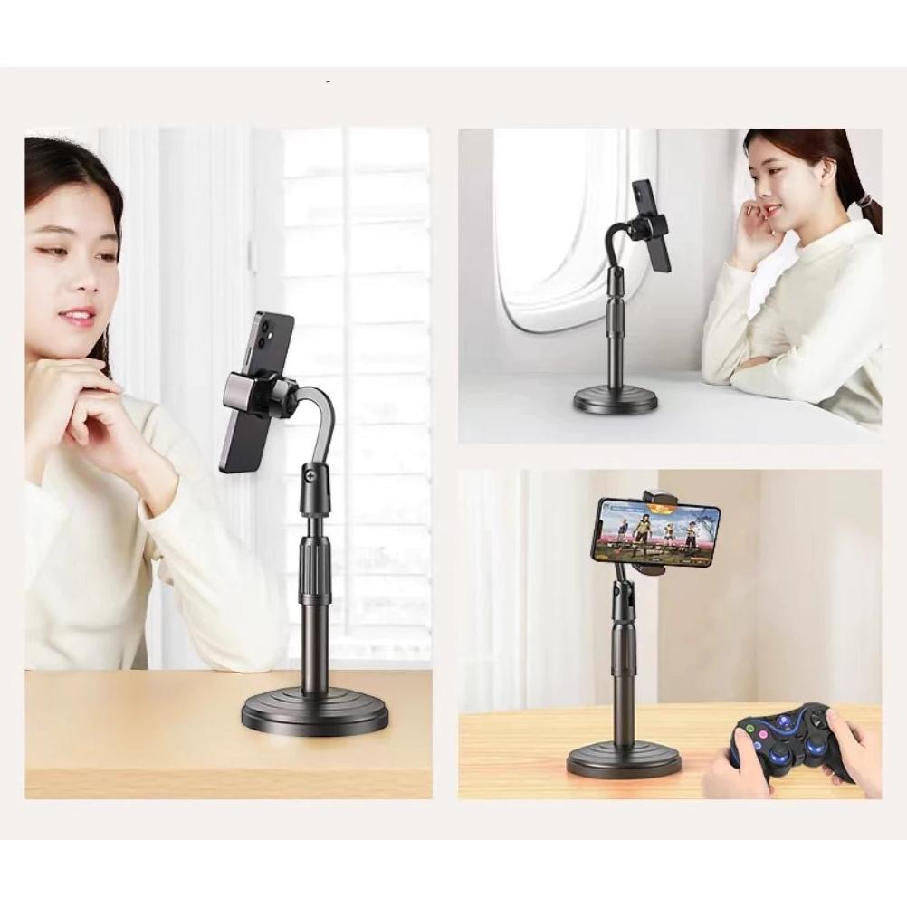 diskon dudukan hp untuk vc phone holder leher panjang murah holder leher angsa tangkai panjang / dud